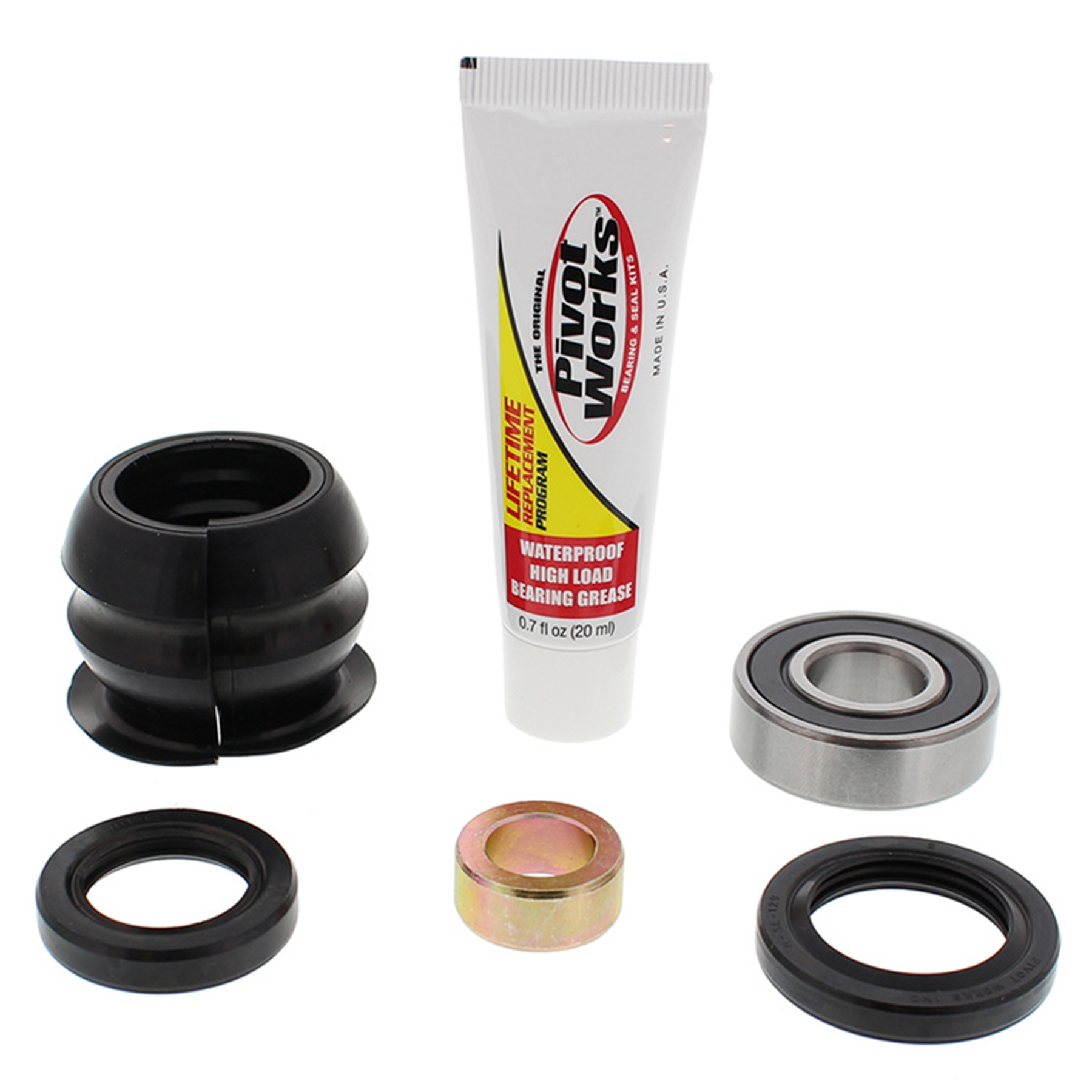 PIVOT WORKS STEERING STEM BEARING KIT HONDA ATV