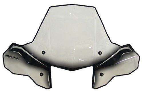 PowerMadd ProTek Windshield with Headlight Cut-Out and Rapid Release Mount