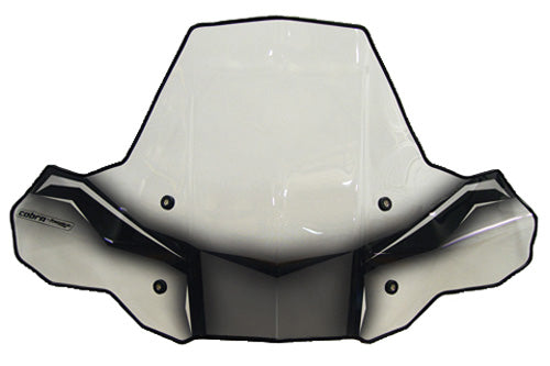 POWERMADD PROTEK Winshield with Rapid Release Mount - No Headlight Cut-Out
