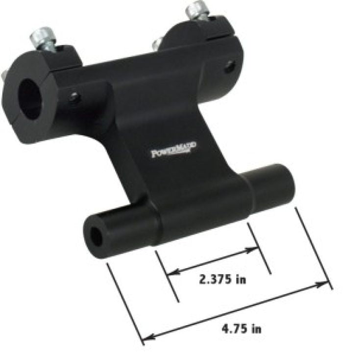 Powermadd Power Rise 475 Handlebar Riser - 2-Inch Tall for ATV and Motorcycle