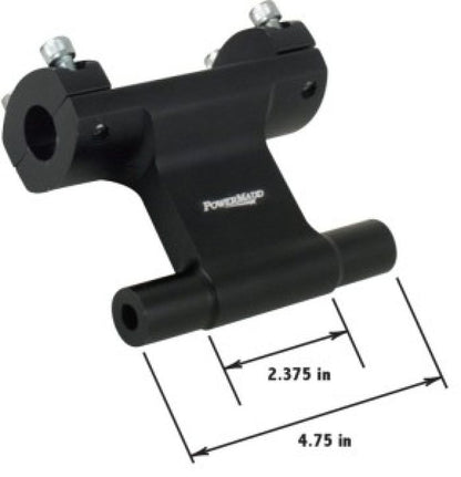 Powermadd Power Rise 475 Handlebar Riser - 2-Inch Tall for ATV and Motorcycle