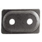 DOUBLE DIGGER ALUMINUM SUPPORT PLATE 5/16" BLACK 48 PCS