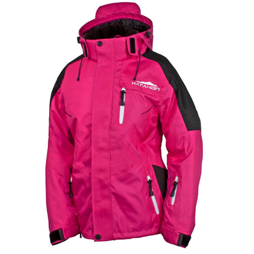 KATAHDIN GEAR WOMEN'S APEX JACKET PINK XSMALL
