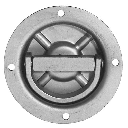 BUYERS B901 Heavy Duty Recessed Rope Ring - Rotating Design for Secure Load Handling