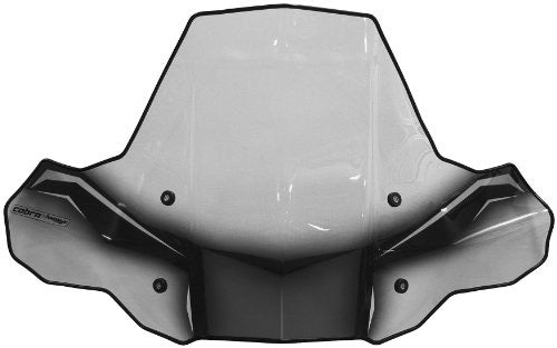 PowerMadd ProTek Windshield for Standard Mounts - No Headlight Cut-Out, Part No. 24571