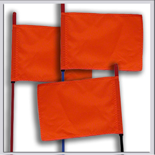 FIRESTIK Blue Fire Stick with Orange Safety Flag - 4 ft