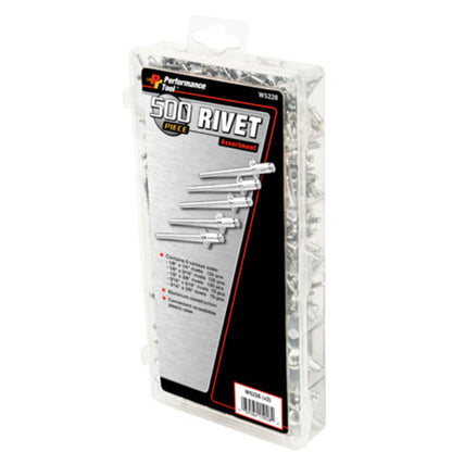 500 PC. RIVET ASSORTMENT