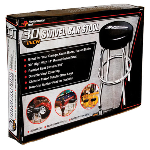 PERFORMANCE TOOL'S SWIVEL BAR STOOL SEAT