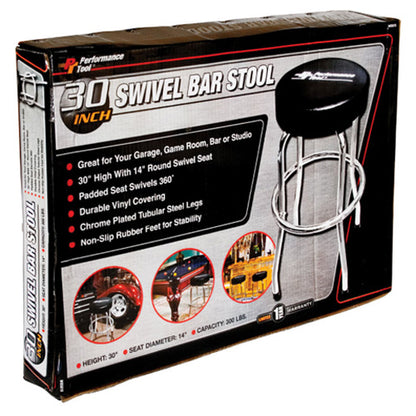 PERFORMANCE TOOL'S SWIVEL BAR STOOL SEAT